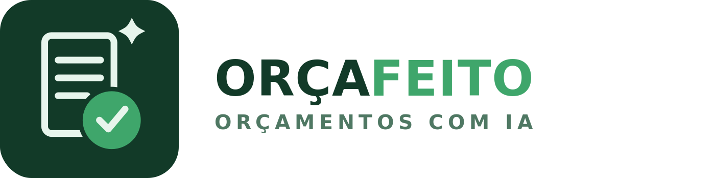 OrçaFeito — Orçamentos com IA